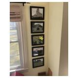 GROUP OF FRAMED PICTURES, 12 IN X 10 IN