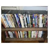 LARGE GROUP OF DVDS, VARIOUS TITLES AND AUTHORS,