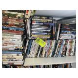 LARGE GROUP OF DVDS, VARIOUS TITLES AND AUTHORS,