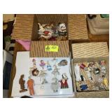 ACTION FIGURES AND FIGURINES, TOYS. TWO BOXES