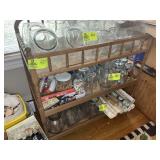 WOODEN BABY CHANGING TABLE, 36 IN X 19 IN X 40 IN