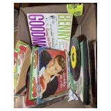 GROUP OF 45 RECORDS, MISC TITLES AND AUTHORS, TOPS