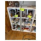 PAIR OF 3 SHELF CUBBIES, 12 IN X 12 IN X 32 IN, NO