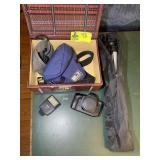 CANON EOS 650 35 MM CAMERA, TRIPOD AND CASE
