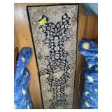 HALL RUNNER RUG, 95 IN X 30 IN WIDE