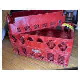 GROUP OF COCA-COLA CRATES