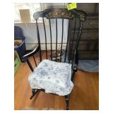 WOODEN ROCKING CHAIR