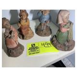 GROUP OF TOM CLARK FIGURINES
