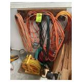 GROUP OF POWER CORDS AND EXTENSION CORDS