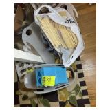 GROUP OF WOODEN DOLL FURNITURE