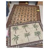 GROUP OF 3 AREA RUGS, 4FT X 6 FT, 46 IN X 30 IN