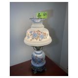 ELECTRIC HURRICANE STYLE LAMP, APPROX 23 IN TALL