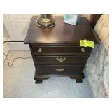 CAPE COD 3 DRAWER NIGHT STAND, 22 IN X 16 IN X 25