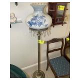 ELECTRIC HURRICANE STYLE FLOOR LAMP, 58 IN TALL