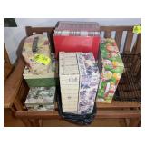 LARGE GROUP OF DECORATIVE BOXES AND ORGANIZERS
