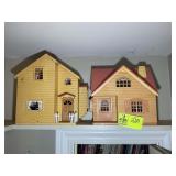 GROUP OF 2 VINTAGE SYLVANIAN FAMILYS EPOCH DOLL H