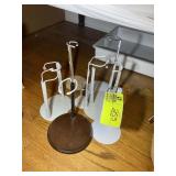 GROUP OF DOLL STANDS
