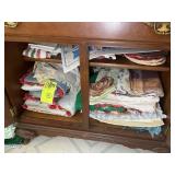 GROUP OF PLACEMATS, TABLE CLOTHS