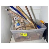 TOTE WITH WOODEN BLOCKS