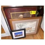 GROUP OF FRAMED PICTURES, VARIOUS SIZES