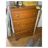 4 DRAWER CHEST OF DRAWERS, 28 IN X 16 IN X 43 IN