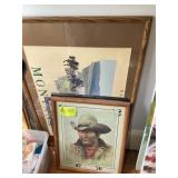 GROUP OF FRAMED PHOTOS AND PRINTS, VARIOUS SUBJECT