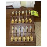 BUTTERFLY THEMED TRAVEL SPOONS