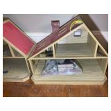 PAIR OF SYLVANIAN FAMILIES DOLL HOUSES, DELUXE FAM