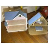 PAIR OF SYLVANIAN FAMILIES DOLL HOUSES, COUNTRY CO