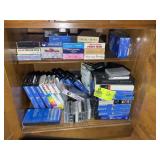 GROUP OF VHS TAPES, FUNNY FARM, RACING WITH THE MO