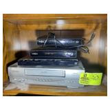 GROUP OF ELECTRONIC EQUIPMENT, EMERSON VCR, SONY D