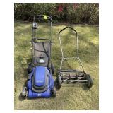 KOBALT KM210 ELECTRIC PUSH MOWER WITH GRASS CATCHE