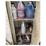 REMAINING CONTENTS OF METAL STORAGE BUILDING