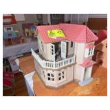 VINTAGE SYLVANIAN FAMILYS RED ROOF HOME