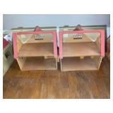 PAIR OF SYLVANIAN FAMILIES DOLL HOUSES, COPPER BEA
