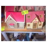 GROUP OF 2 VINTAGE SYLVANIAN FAMILYS EPOCH DOLL H