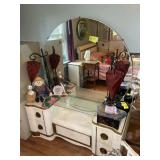 VINTAGE 5 DRAWER VANITY, 52 IN X 19 IN X 23 IN, OV