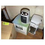 TOASTER OVEN, GLASS AIR OVEN, SPACE HEATER, BATH S
