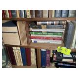 THREE SHELVES OF MISC BOOKS