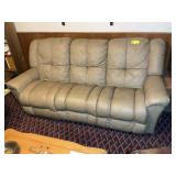 LAZY BOY RECLINING SOFA, APPROX 88 IN LONG