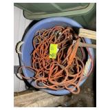 GROUP OF EXTENSION CORDS, UNKNOWN CONDITION