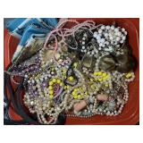 GROUP OF COSTUME JEWELRY, BRACELETS, NECKLACES