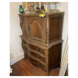VILLAGE FURNITURE, 3 DRAWER, TWO DOOR, CHEST OF DR