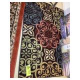 TWO RUGS, 25 IN X 44 IN  AND 30 IN X 45 IN