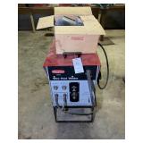 DAYTON WIRE FEED WELDER, MODEL 117-037. ON CART WI