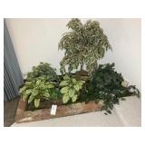 GROUP OF ARTIFICIAL PLANTS