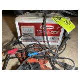 DAYTON 10 AMP BATTERY CHARGER AND CHAIN BINDER