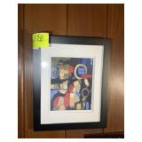 PAIR OF FRAMED AND MATTED PRINTS BY LINDA JAMES. 1