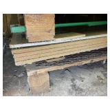 GROUP OF LAMINATE AND PLYWOOD, TO BE REMOVED AND L