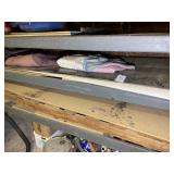 CONTETNS OF METAL RACK TO LEFT OF SHOP WHEN YOU EN